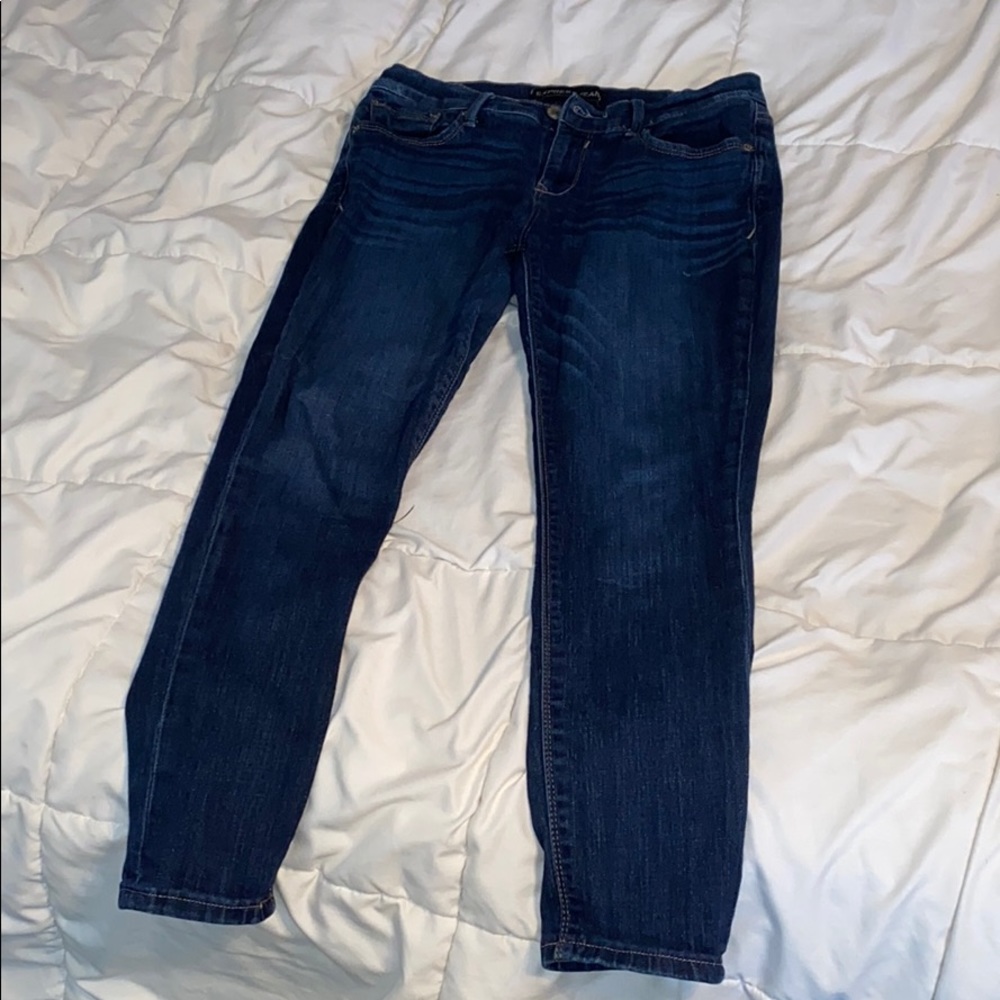 Express mid rise skinny jeans